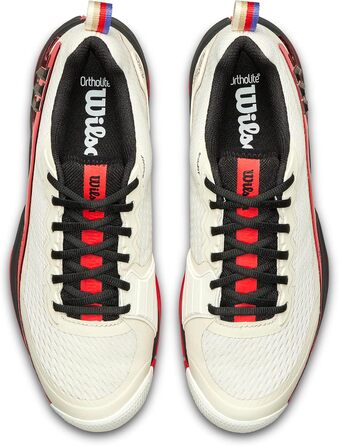 Тенісні кросівки Wilson Rush Pro 4.5 для чоловіків, розмір 44 2/3 EU, колір Інфрачервоний