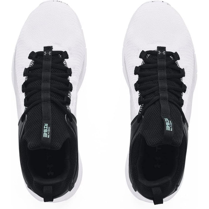 Кросівки чоловічі Under Armour HOVR Rise 2 для тренувань, білі/чорні, 40.5 EU