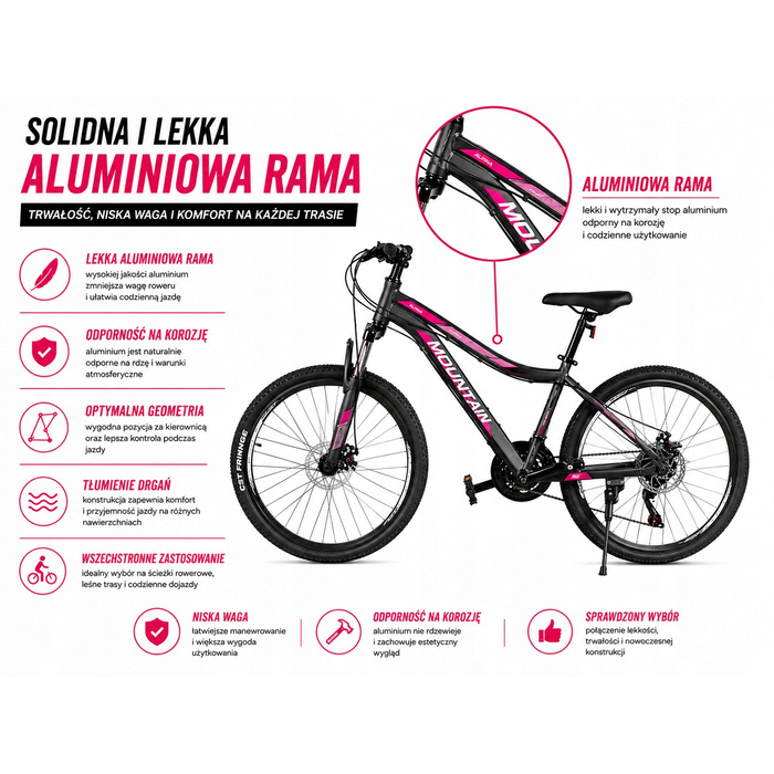 Гірський велосипед Velotrade Formula ALPINA, рама 15