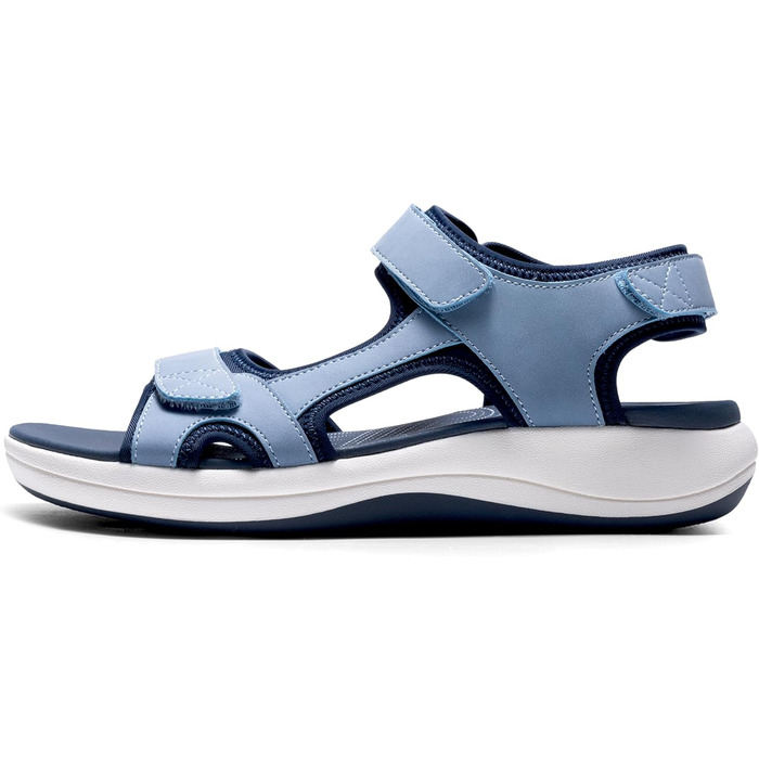 Сандалії жіночі DREAM PAIRS для трекінгу та відпочинку, EVA-устілка, підошва TPR, регульовані ремінці, 41.5 EU, Marine