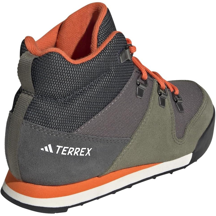 Зимові черевики adidas Terrex Snowpitch Cold.rdy для жінок та чоловіків (31 EU, Olive Strata Wonder White Orange)