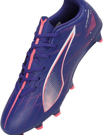 Кросівки футбольні PUMA Ultra 5 Play FG/AG, 47 EU, Lapis Lazuli/Puma White/Sunset Glow