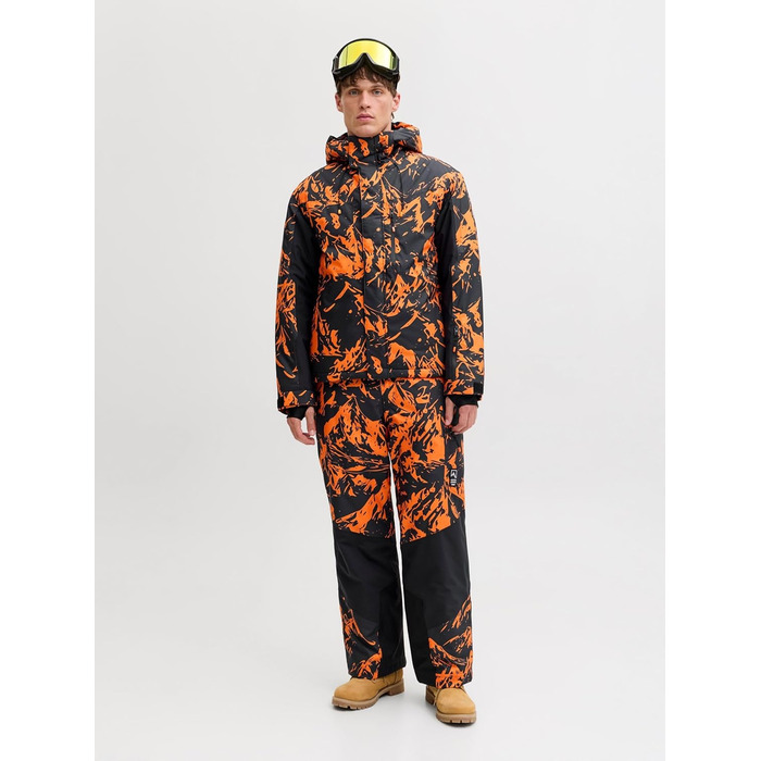 Куртка чоловіча JACK & JONES Shell-Jacke SKI AW25 XXL Exuberance гірськолижна, водонепроникна