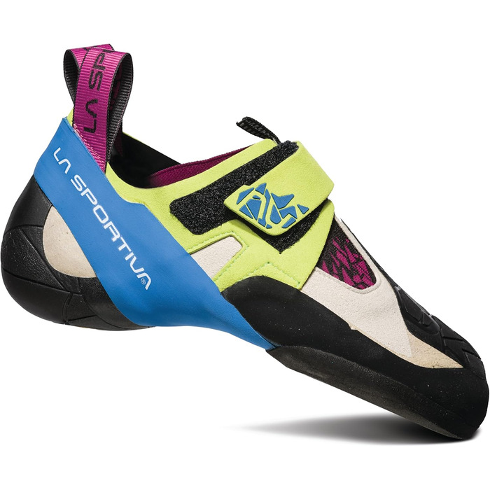 Чоловічі скелелазні туфлі La Sportiva Skwama (36 EU, зелено-блакитні)