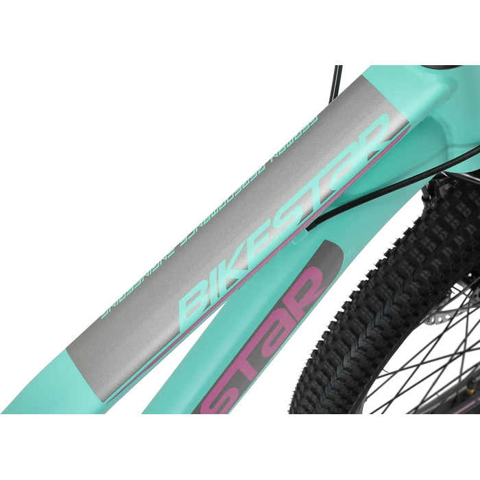 Дитячий гірський велосипед BIKESTAR 20 дюймів, 7 швидкостей Shimano, дискові гальма, для дітей від 6 років