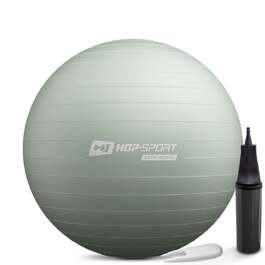 Фітбол Hop-Sport 65см шавлієвий + насос