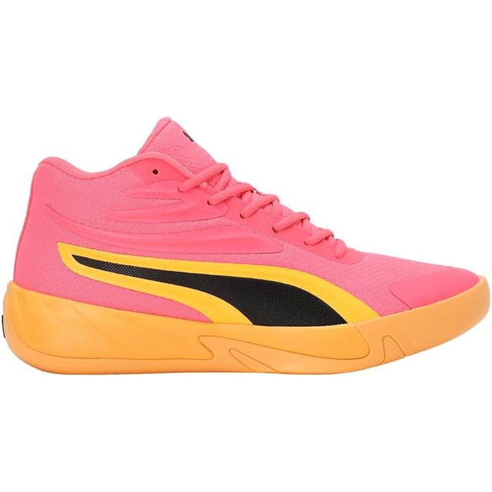 Кросівки PUMA Court Pro для чоловіків, баскетбольні, біло-чорні (46 EU, помаранчевий)