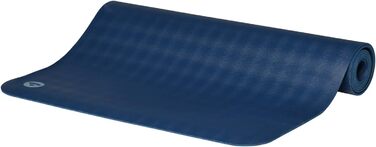 Йога-мат Bodhi ECO PRO XL 200×60×0,4 см, натуральний каучук, антисліп, екологічний, для йоги та пілатесу, океан