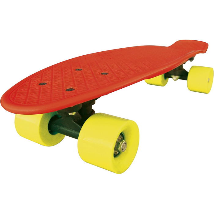 Скейтборд Street Surfing New Fizz Board універсальний червоно-жовтий