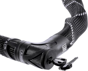 Замок ланцюговий ABUS Iven Chain 8210 – надійний захист велосипеда з загартованої сталі, 85 см, рівень безпеки 10