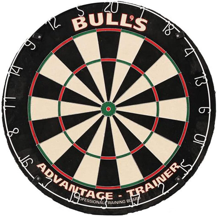 Професійна дартс-мішень Bull's Advantage Trainer з меншими секторами, для тренування, з кріпленням