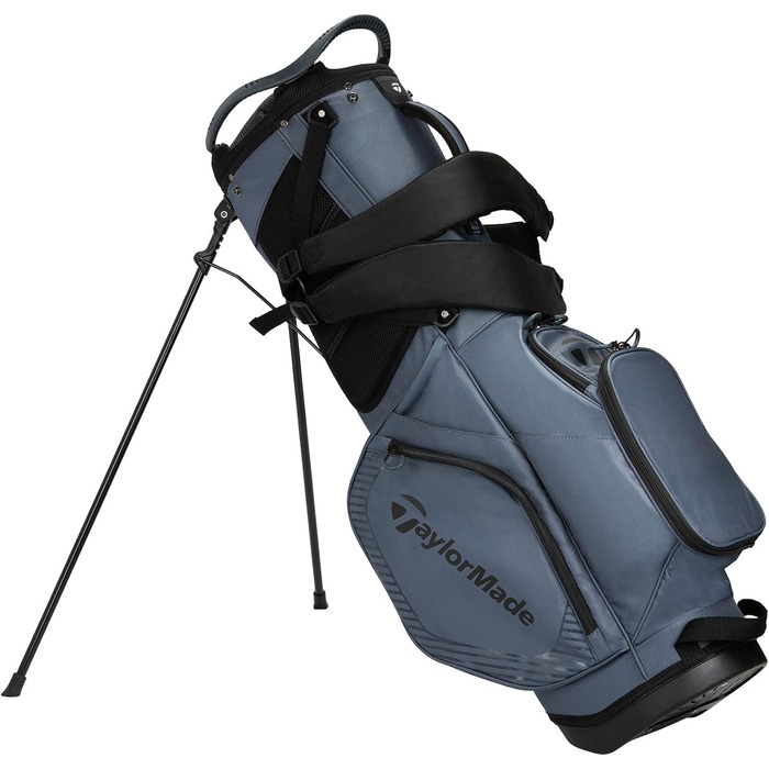 Сумка для гольфу TaylorMade Pro Stand & Cart Bag Charcoal - сумка для гольфу з підставкою, сіра