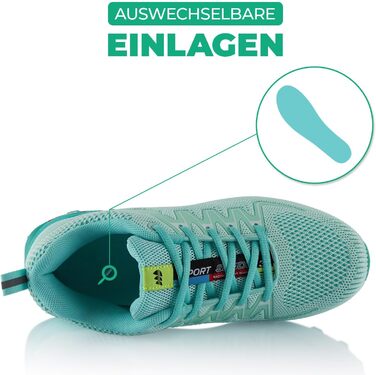 Трекінгові черевики для жінок та чоловіків, дихаючі, для трейлраннінгу та трекінгу, 37 EU, блакитні