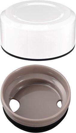 Kyocera TWIST TOP ізольована пляшка для напоїв з керамічним покриттям, безпечна, герметична, легка, стильна, перлова, 350 мл