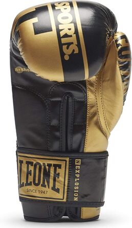 Боксерські рукавички Leone 1947 Nexplosion 10 oz (280 г) чорні