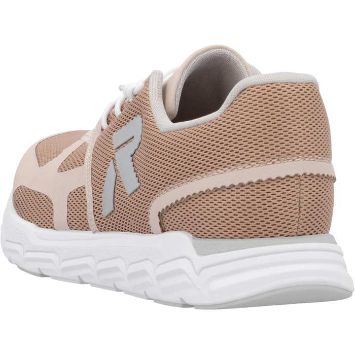 Кросівки Rieker білі жіночі повсякденні низькі, 39 EU, рожеві деталі (31)