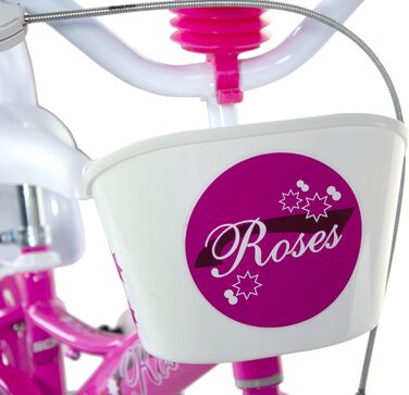 Дитячий велосипед SCH Roses для дівчаток, рожевий