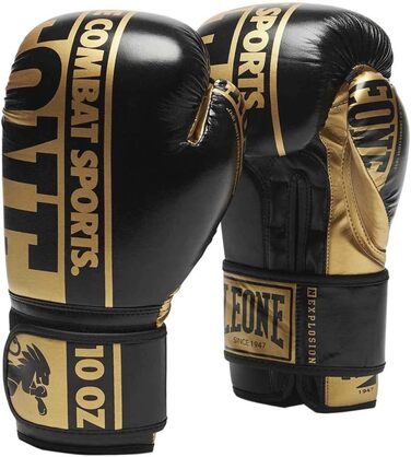 Боксерські рукавички LEONE 1947 Nexplosion, унісекс, сріблясті, 16oz