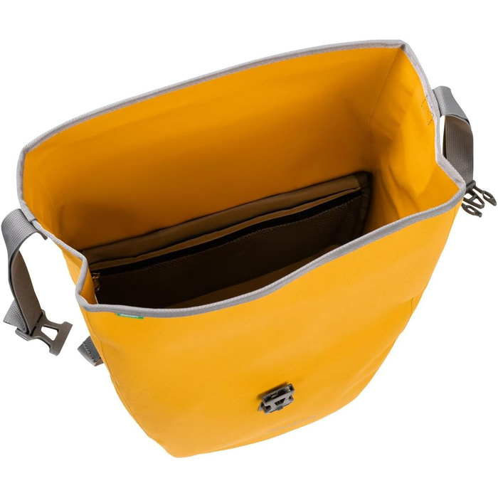 Велосипедні сумки VAUDE Aqua Back Deluxe 2x24л, водонепроникні, жовті, на задній багажник, Німеччина