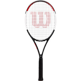 Тенісна ракетка Wilson Pro Staff Precision 100, карбон, баланс у руків'ї, вага 320 г, довжина 68,6 см, розмір ручки 1