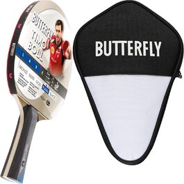 Butterfly Timo Boll Platin – професійна ракетка для настільного тенісу, ITTF сертифікована, для досвідчених гравців, анатомічна ручка