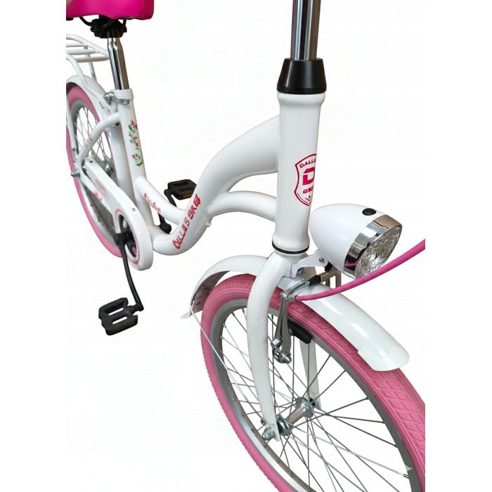 Дитячий велосипед Dallas Bike, рама 13 дюймів, білий