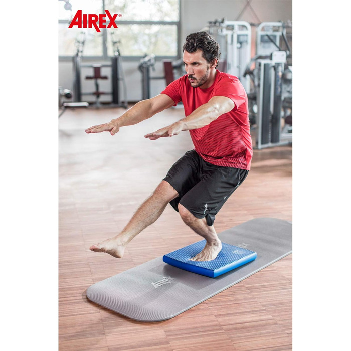 Балансувальна подушка AIREX Balance Pad Solid, синя, для координації та тренування рівноваги