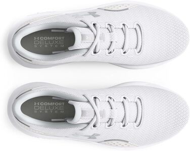 Жіночі кросівки Under Armour Charged Surge 4 White Distant Gray Metallic Silver, розмір 39 EU