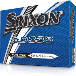 М'ячі для гольфу Srixon AD333, 12 шт, версія 2017/18