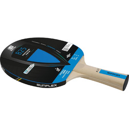 Sunflex Color COMP B25 ракетка для настільного тенісу, ITTF, легка, для початківців, синя накладка, хобі