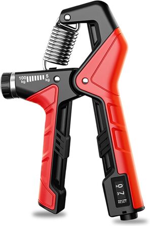 Тренування хватки рук: регульований тренажер для спортсменів, музикантів та відновлення після травм (5-100 кг)