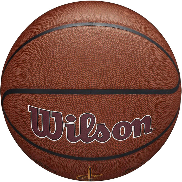Баскетбольний м'яч Wilson NBA Team, розмір 7, Клівленд Кавальєрс, композитний, для дорослих, унісекс