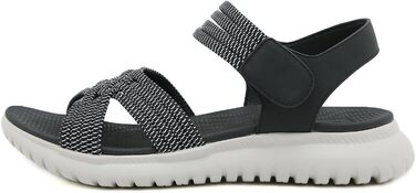 Жіночі сандалі літні спортивні для прогулянок та пляжу, на платформі, нековзні, чорні (35-42 EU)