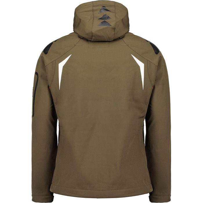 Географічний Норвегія Tangata Herren Functional Outdoor куртка червона (XXL, Хакі, Червоний)