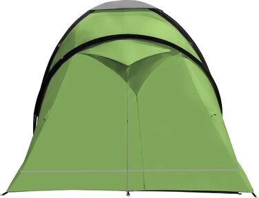 Намет Portal Outdoors Beta 6: просторий 2-кімнатний зелений намет з сумкою для зберігання
