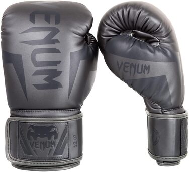 Боксерські рукавички Venum Elite сірого кольору, 10 Oz