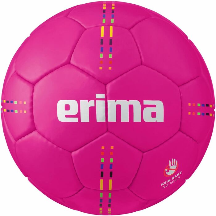 Гандбол Erima Pure Grip No. 5 без воску, розмір 2, рожевий, унісекс, для юніорів