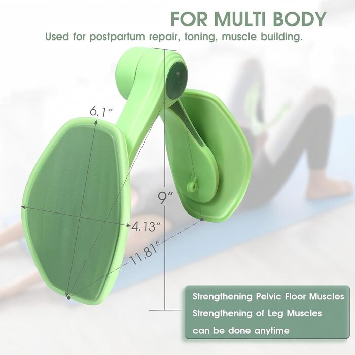 Тренування м'язів тазового дна та внутрішньої поверхні стегна - Thigh Master, Kegel Exerciser