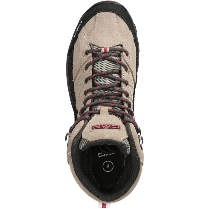 Жіночі трекінгові черевики CMP Rigel Mid Wmn Wp, білий, 38 EU