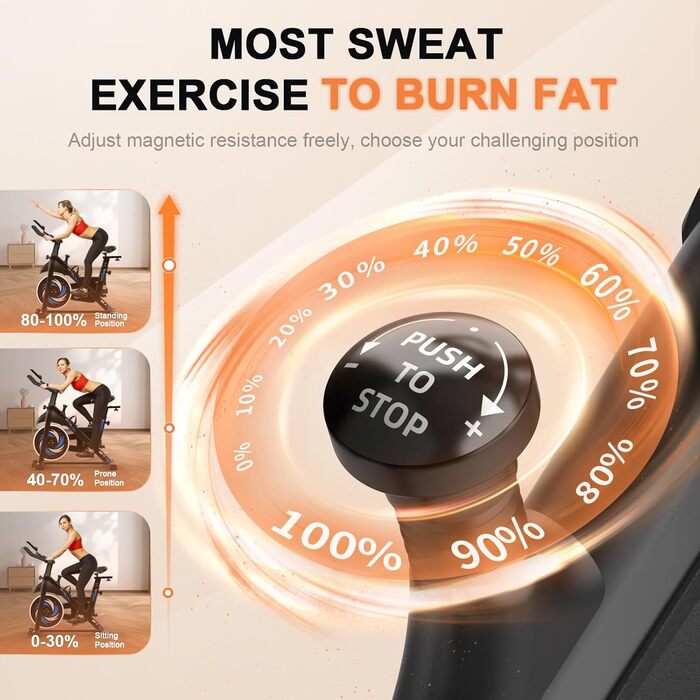 Кітопа: Розумний велотренажер з Bluetooth, LCD-монітором та регульованим опором. Макс. вага користувача: 150 кг, колір - блакитний