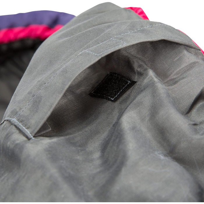 Сплячий мішок Trespass Bunka Unisex на 3 сезони з поролоновою наповнювачем (фіолетовий)