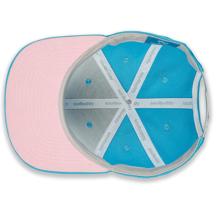 Набір кепок Soubuddy для батька та сина (2 шт), сімейний комплект бейсболок Snapback для дорослих та дітей, сірий та блакитний