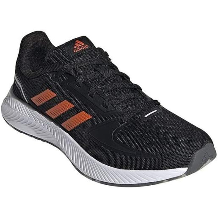 Кросівки дитячі adidas Runfalcon 2.0 чорно-помаранчеві, 28.5 EU