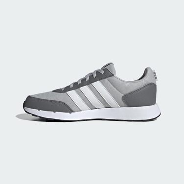 Кросівки adidas Run 50s Unisex Grey Two Cloud White Grey Four — Спортивне взуття для щоденного використання, розмір 42 2/3 EU