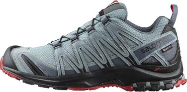 Чоловічі трекінгові черевики Salomon XA PRO 3D Gore-TEX 44 2/3 EU Lead Black Barbados Cherry