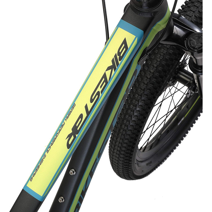Дитячий гірський велосипед BIKESTAR 20 дюймів, алюмінієва рама, 7-ступенева Shimano, дискові гальма, від 6 років
