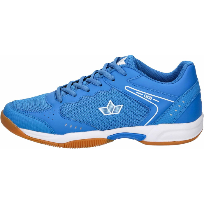 Жіночі зальні тенісні кросівки Lico Damen Speed (39 EU, Синьо-Білі)