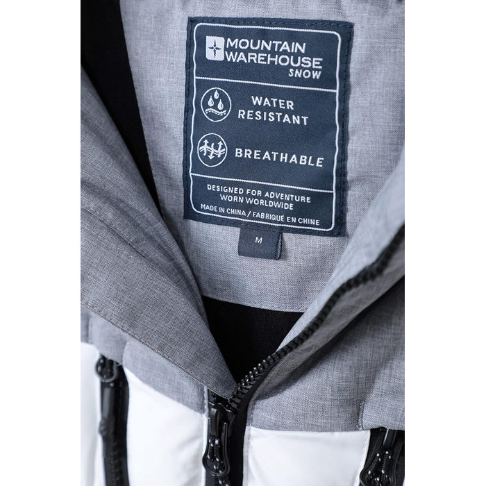 Спортивна куртка Mountain Warehouse Vulcan III для чоловіків (XL, білий)