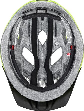 Велосипедний шолом Uvex Touring CC для дорослих, регульований розмір 52-57 см, неоново-жовтий, з можливістю встановлення LED-світла