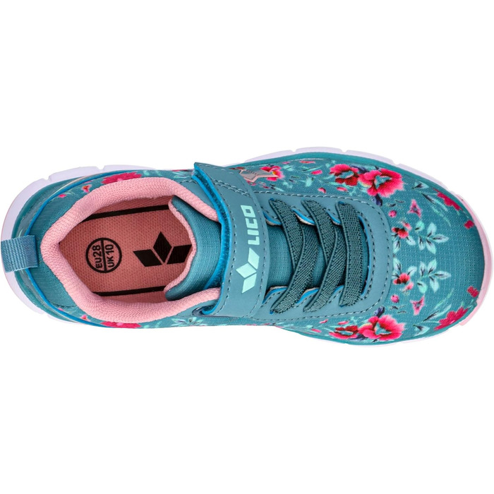 Дитячі кросівки Lico Sunflower Vs Petrol Türkis Rosa 30 EU